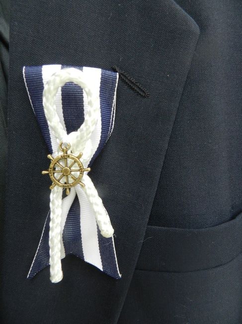 Who is making their boutonnieres?