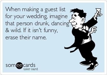 How to Cut that Guest List Down