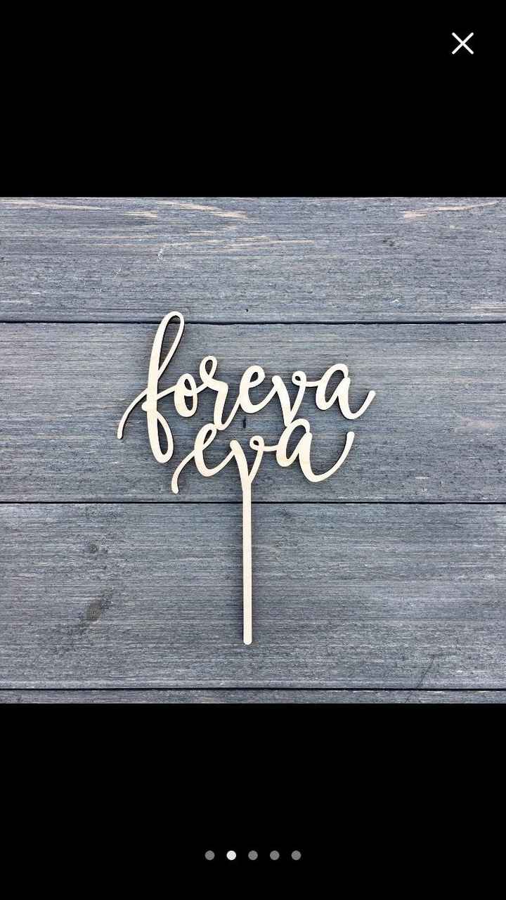 Cake Topper