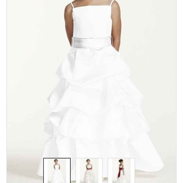Where are you getting flower girl dresses?