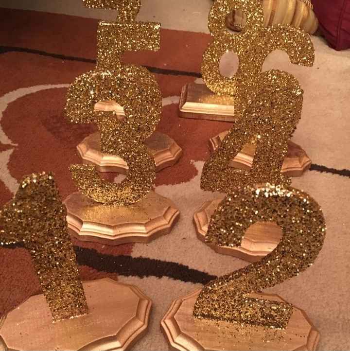 Anyone incorporating glitter into their wedding decor?