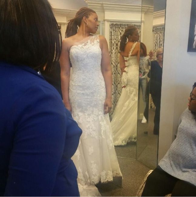 My dress is in...now I want to see yours!