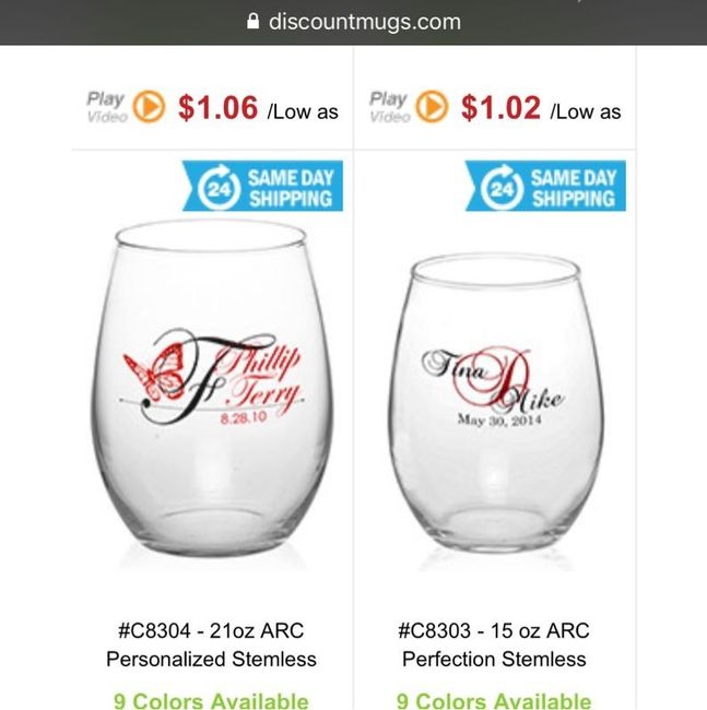 Wedding favors?