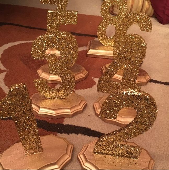 Anyone incorporating glitter into their wedding decor?