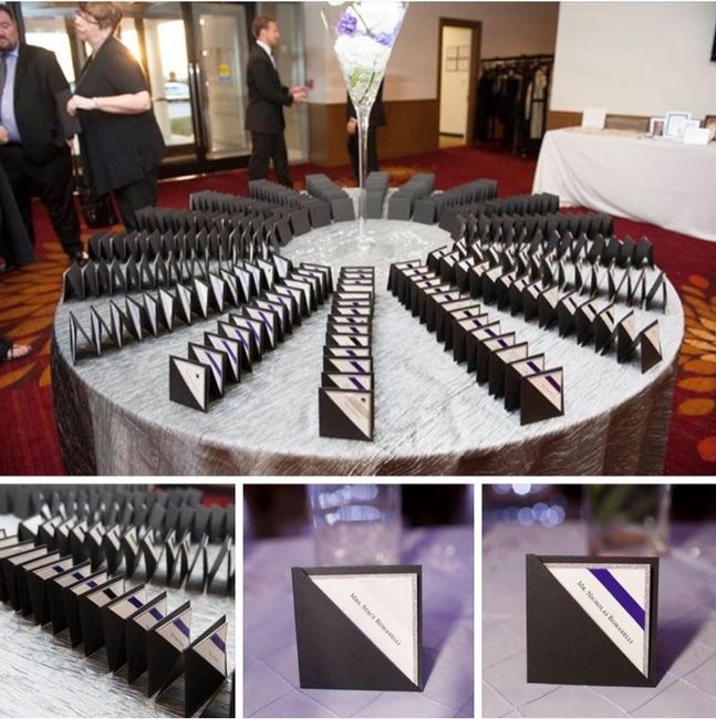 Show me your table numbers/seating chart displays