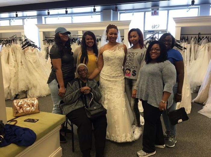 Dress shopping