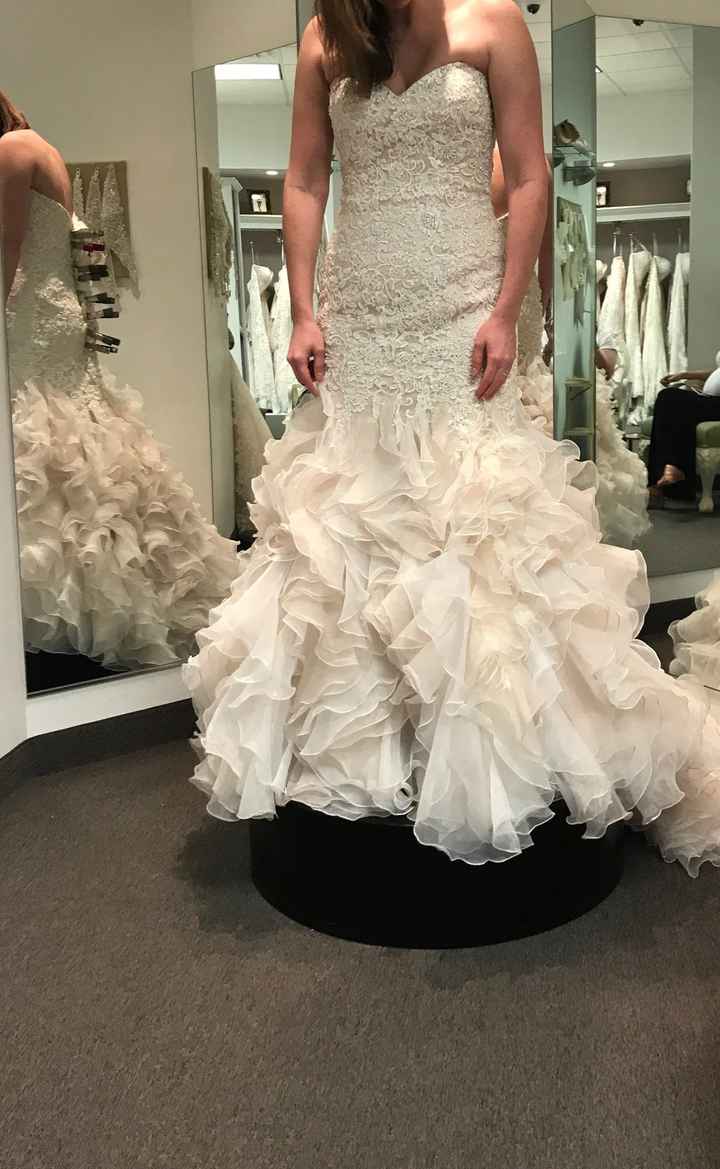 Dress Design Help! I may have got caught up in the excitement...
