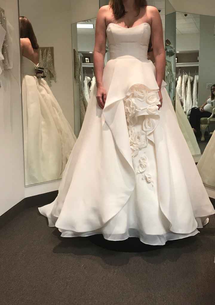 Dress Design Help! I may have got caught up in the excitement...