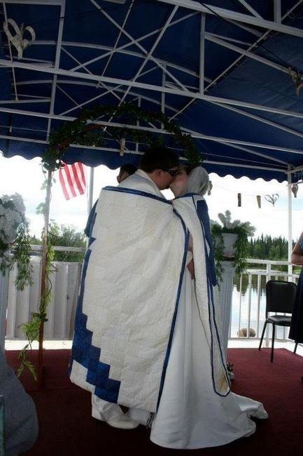 any awkward kissing photos?