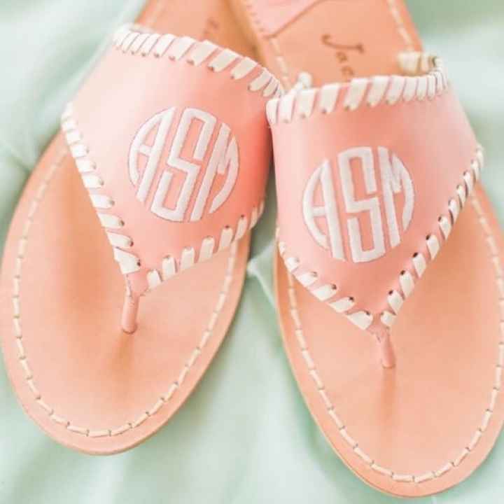 Flats for wedding day