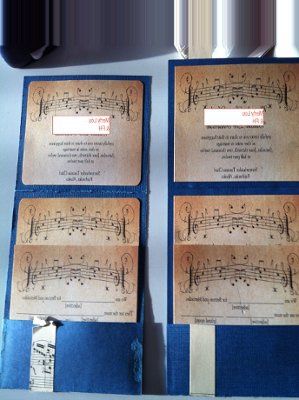 My Invitation Pieces have arrived!!
