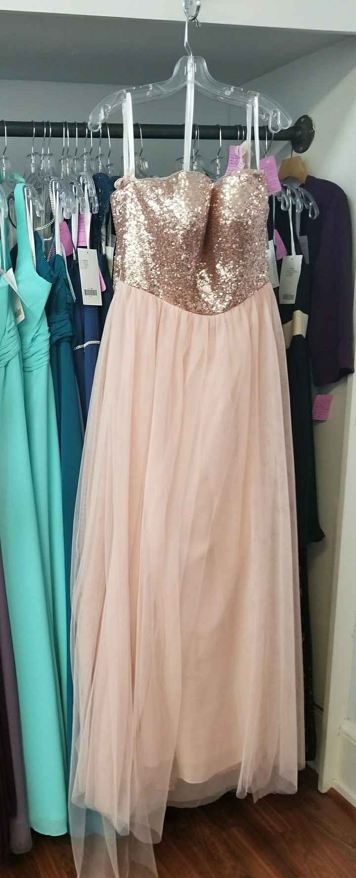  Colored wedding dress.... What color bm dresses?? - 3