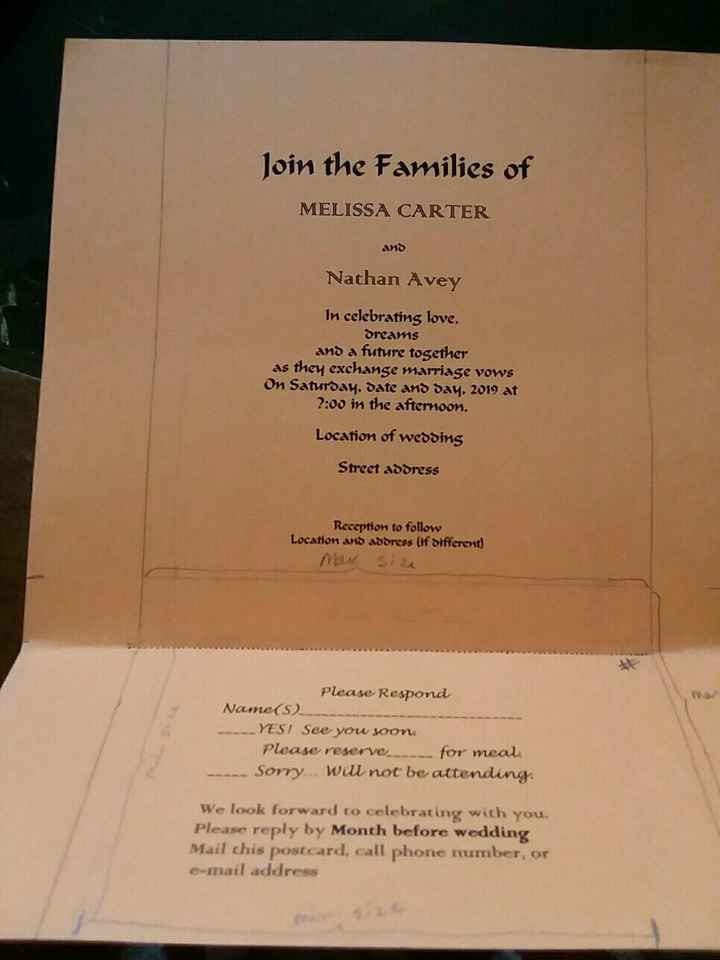 Save the Dates and Invitstions - 1