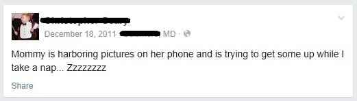 NWR: Facebook is a strange place.