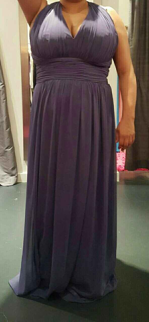 Maid of honor dress which one do you like more?