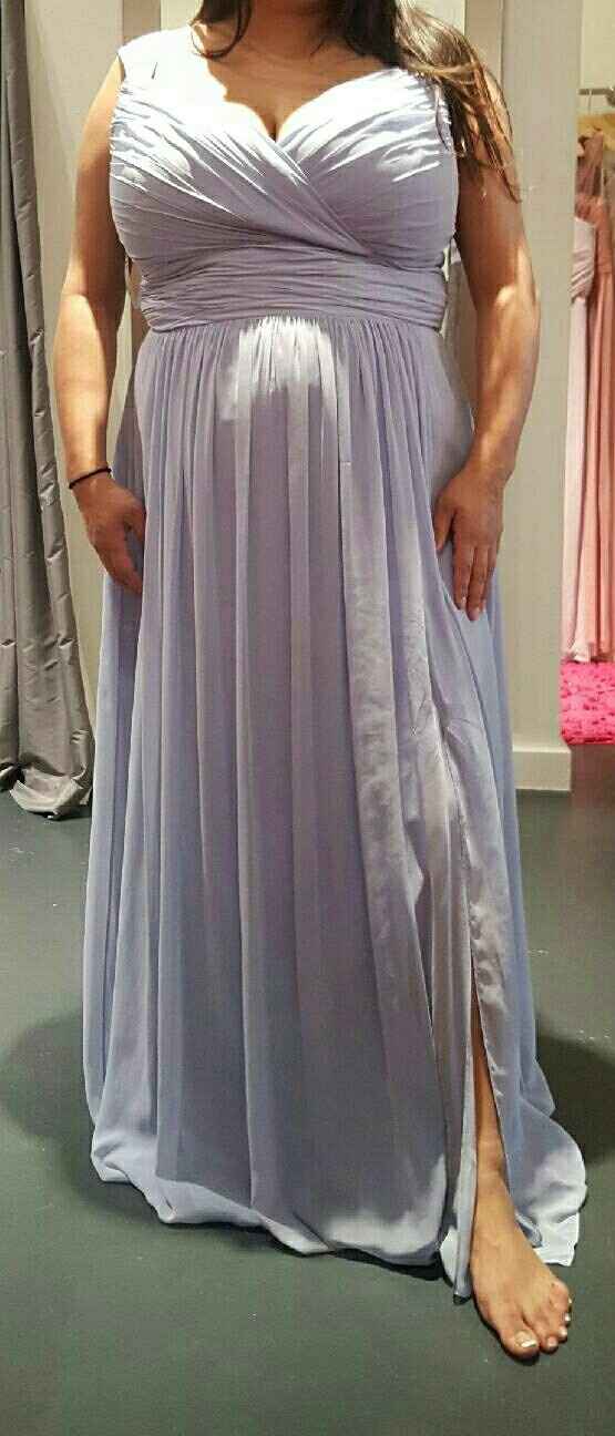 Maid of honor dress which one do you like more?