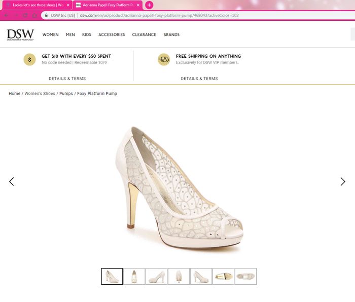 wedding shoes