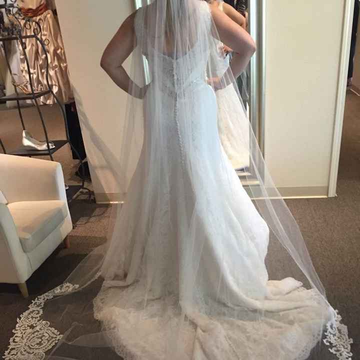 One happy bride, said YES TO THE DRESS!!