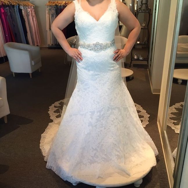 My first dress fitting