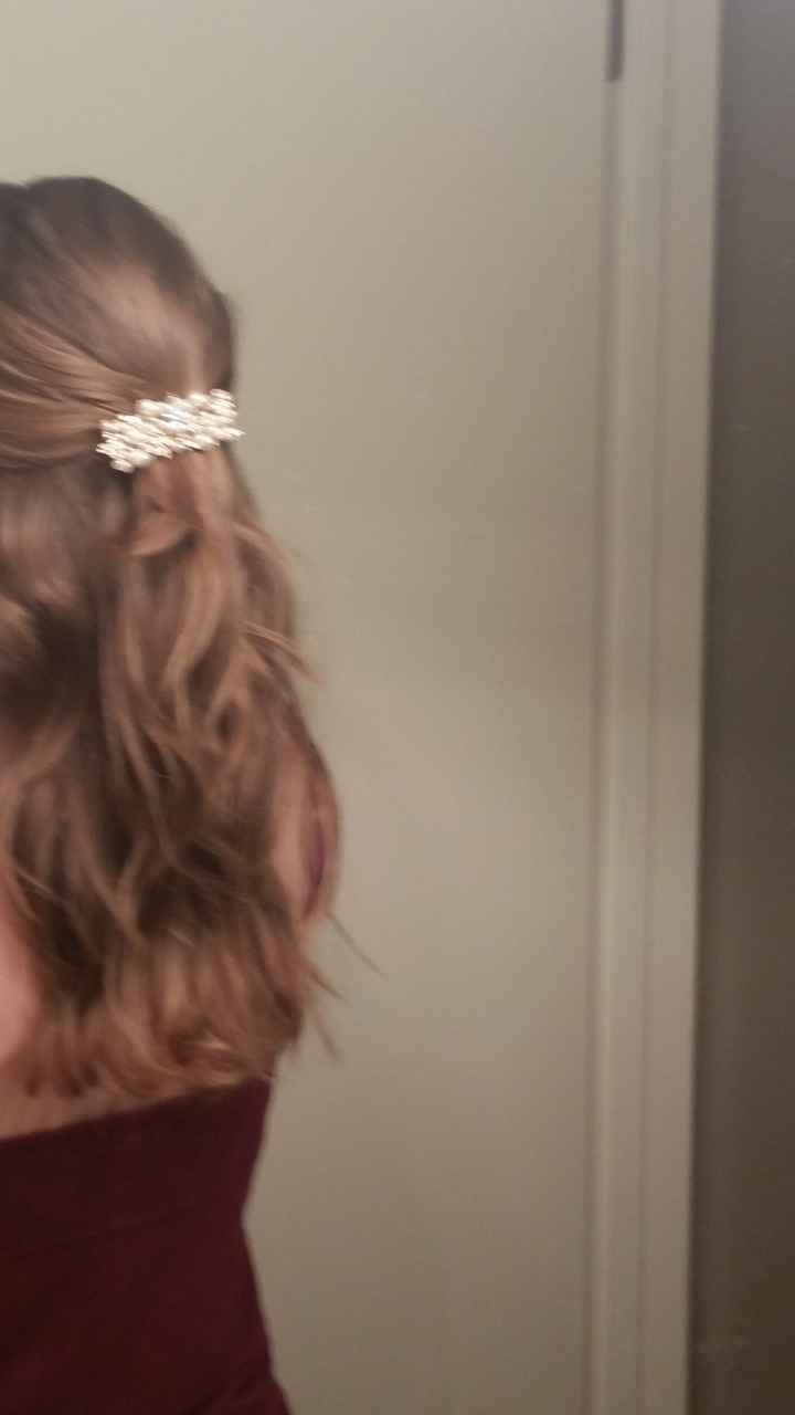 Hair and makeup trial pics - anything I should change?