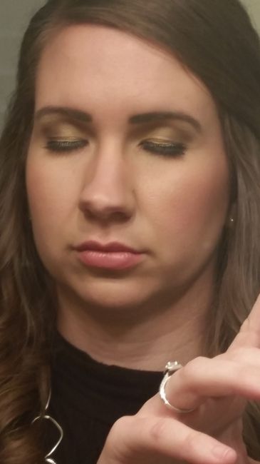 Hair and makeup trial pics - anything I should change?