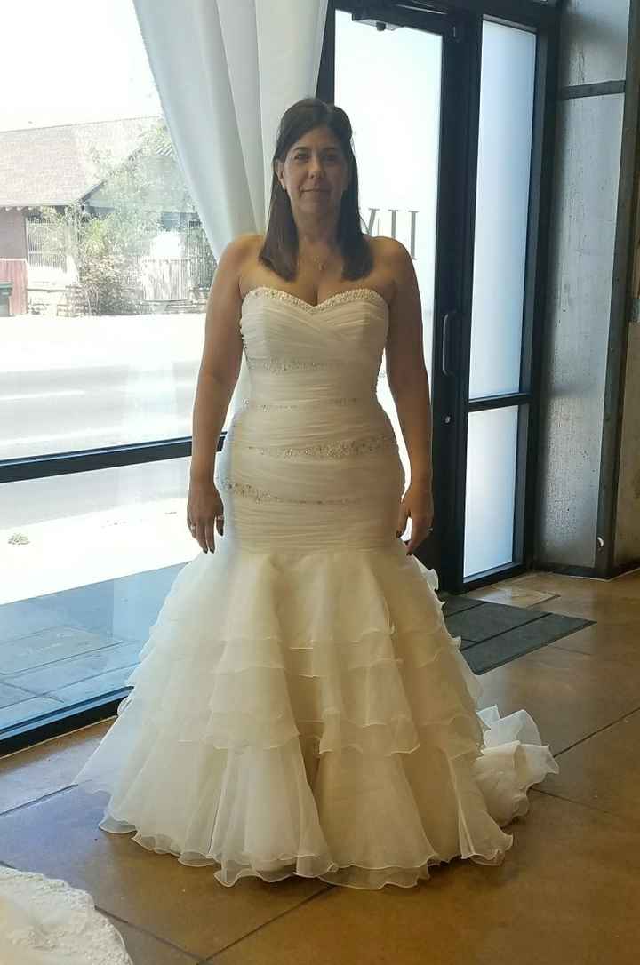 Wedding Dress- How long did it take it for you to find 'the one' ?