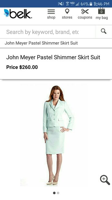 Any women wearing a suit? Where did you buy?