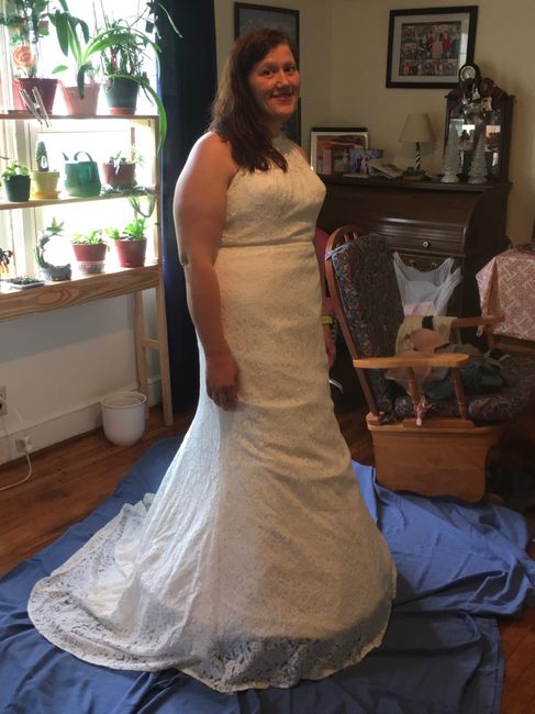 Almost wedding day.. Worried about dress again 8