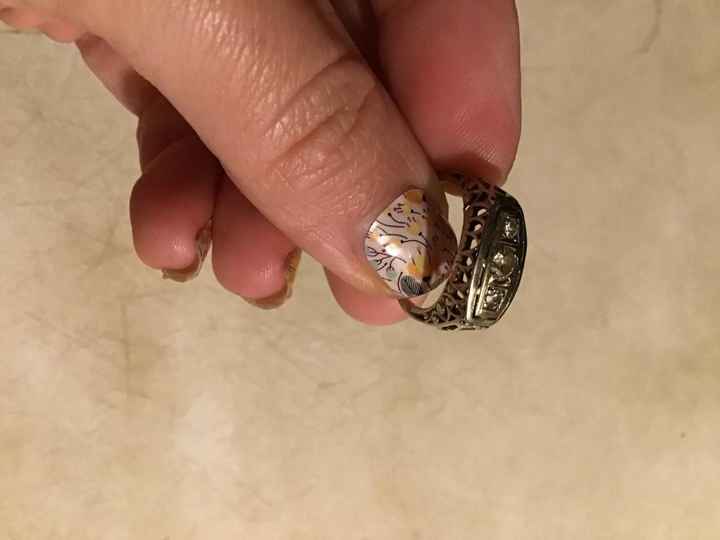 Calling all Vintage/antique and heirloom rings! - 1