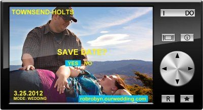 Just sent out the Save the Date E-vite