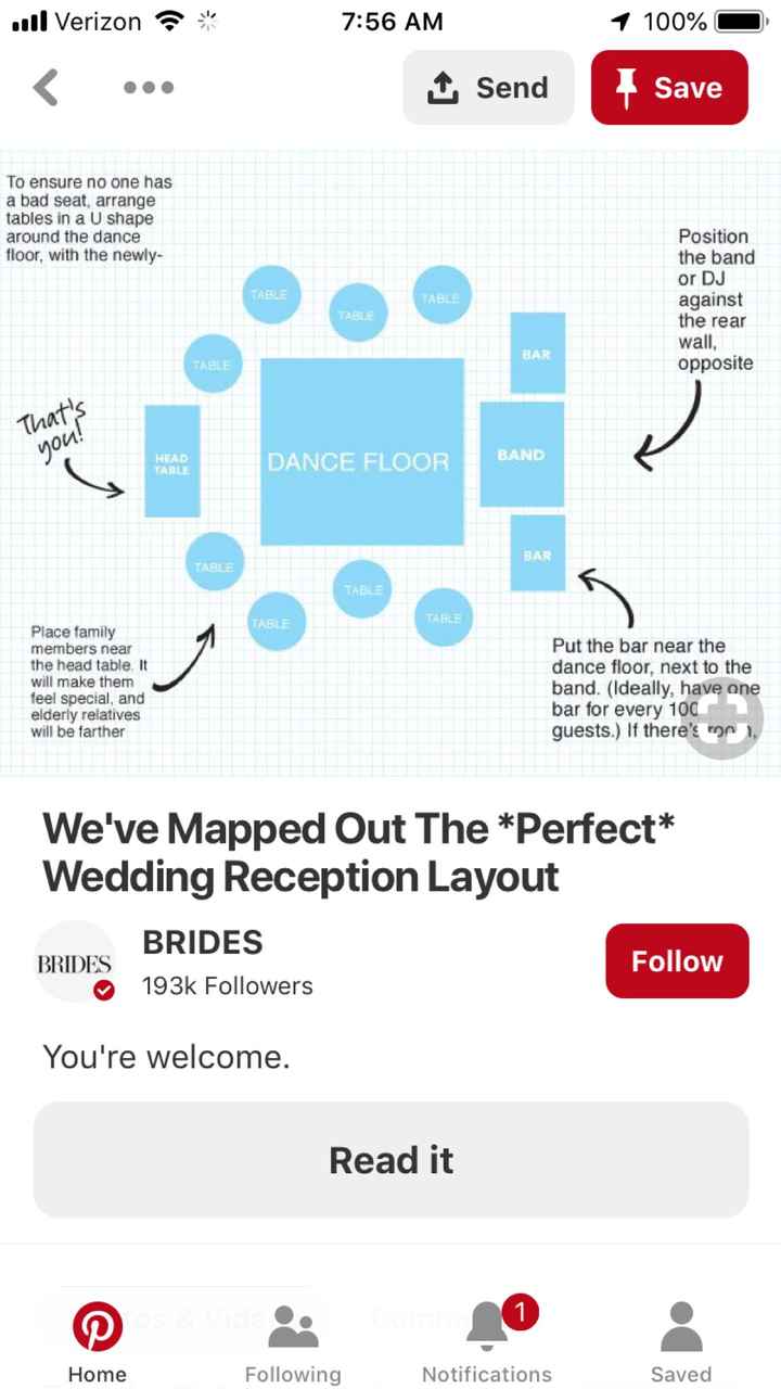 Wedding Floor Plans - 1