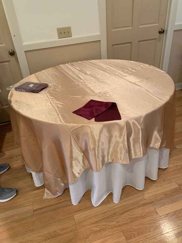 Table linen? - 1