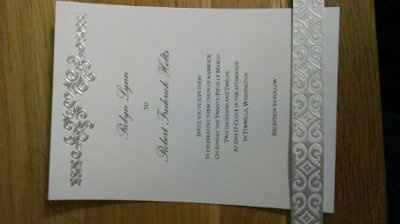Show me your.....invitations please!