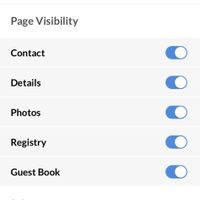 Online guest book on the knot wedding website - 1