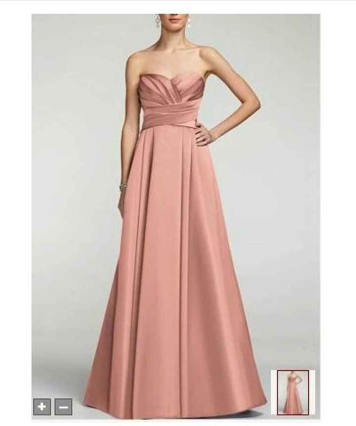 Bridesmaid dresses are picked!