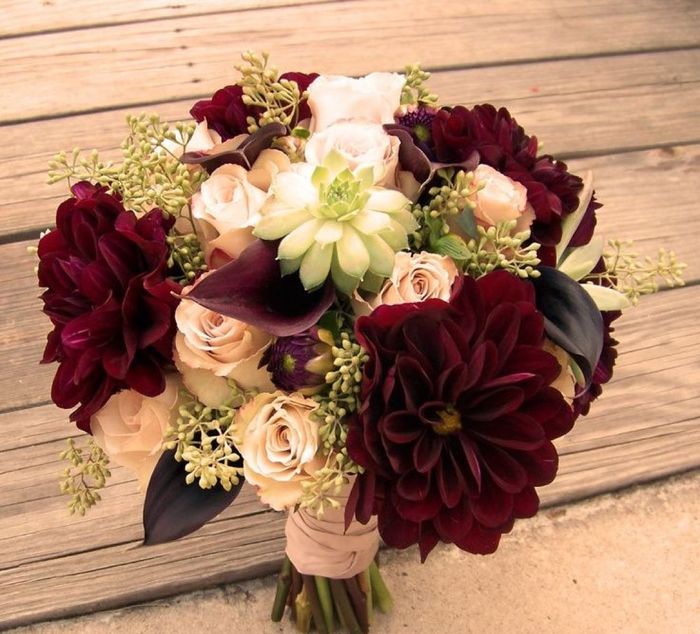 Who is going for a color bouquet - 1