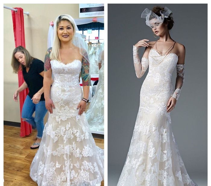 Me vs Model (short bride syndrome) - 3
