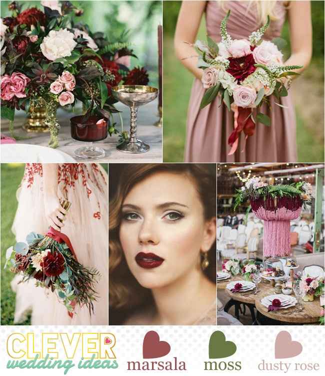 How many times did you change your wedding colors?