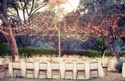Getting married in a back yard with a tent?