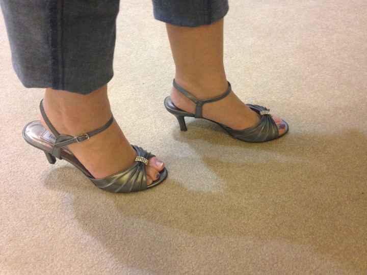 Let me see your wedding shoes