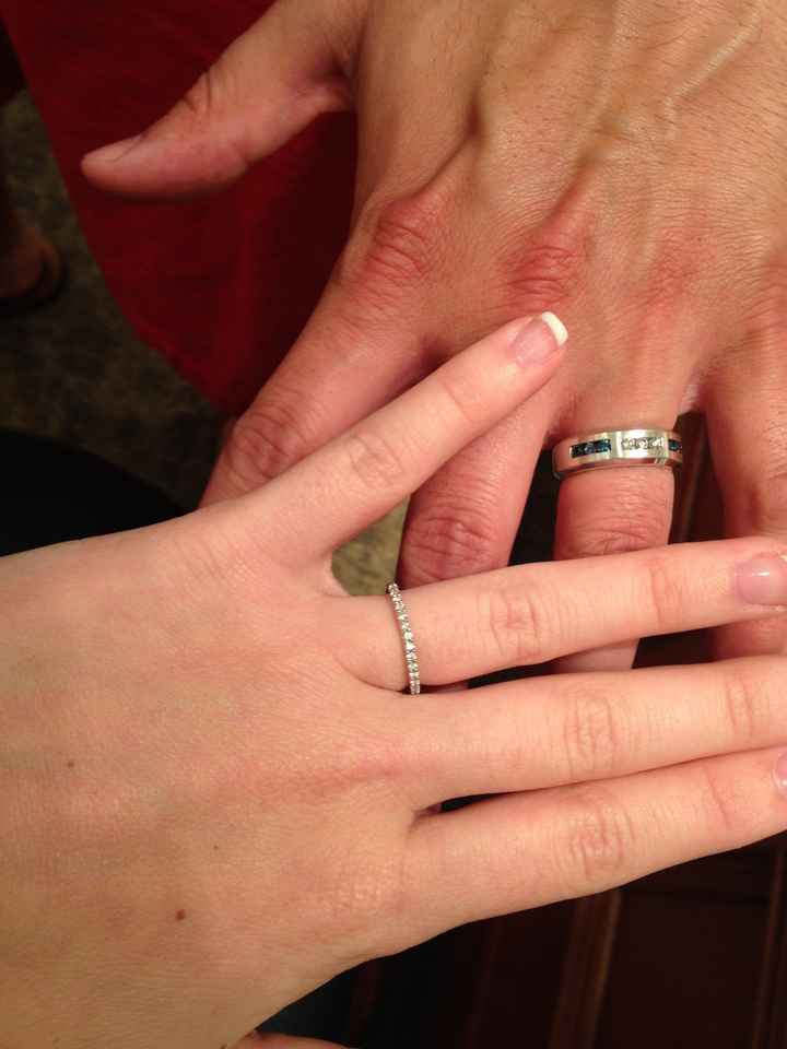 Show me your wedding bands!