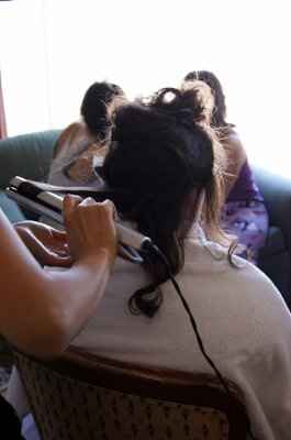 Make up and hair trial