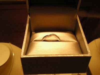 My wedding band came in!!! *pic* Show off your Ring!!!!
