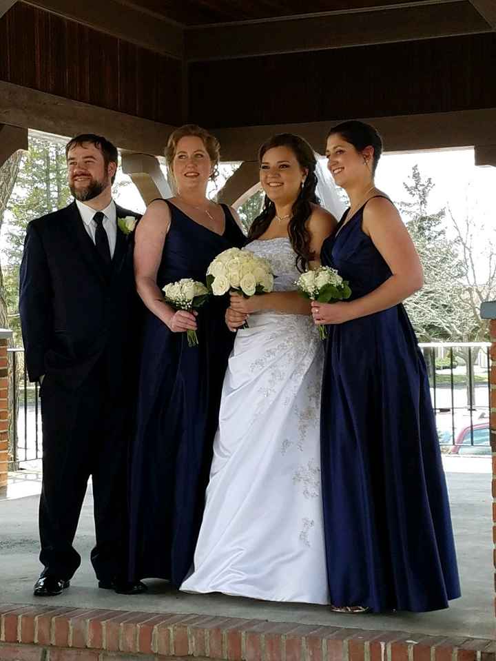 Me with my bridesman and bridesmaids