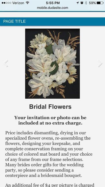 Avoiding cut flowers