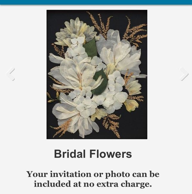 Bouquet Preservation?
