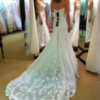 Have to pick heel height when ordering my dress! eek! + what do you think of the bust of this dress?