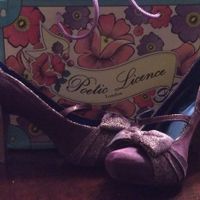 Look at my gorgeous wedding shoes!!!! Show me yours