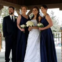 Me with my bridesman and bridesmaids