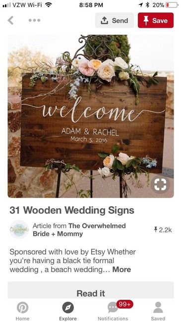 Welcome sign - 1
